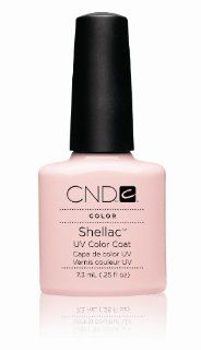 Creative Nail Design Shellac UV Color Coat Clearly Pink .25 oz.  Nail Polish  Beauty