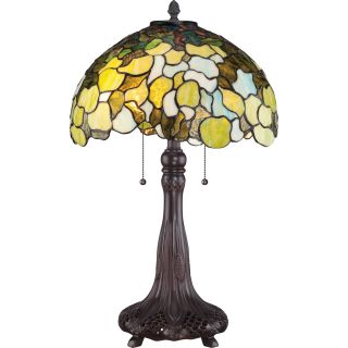 Tiffany Riverbank With Russet Finish Table Lamp