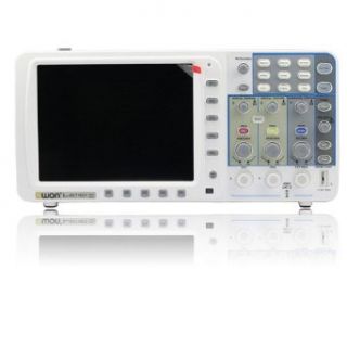 New Owon 100mhz Oscilloscope Sds7102 1g/s Large 8" Lcd w/ 3 Ys Warranty Vga+lan+battery+bag Multi Testers