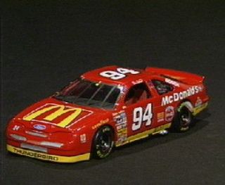 Bill Elliott #94 McDonalds 124 Scale Die Cast Car —