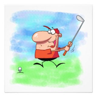 Golf Outing T shirts and Gifts Custom Invite