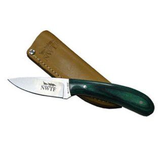 Sarge SK 906 NWTF Series Tom Kreger Design 6 3/4" Drop Point Fixed Blade Knife  Hunting Knives  Sports & Outdoors