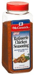 McCormick Rotisserie Chicken (no Msg) Seasoning, 24 Ounce Units (Pack of 2)  Meat Seasonings  Grocery & Gourmet Food