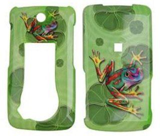 LG MUZIQ LX570   Colorful Frog on Leaf  Hard Case/Cover/Faceplate/Snap On/Housing/Protector Cell Phones & Accessories
