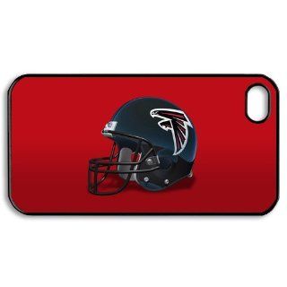 NFL Team Symbol Atlanta Falcons Logo Iphone 4/4S Case Great Quality Plastic Back Cover Case Cell Phones & Accessories