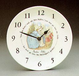 Wedgwood   Peter Rabbit Plate Clock   8 —