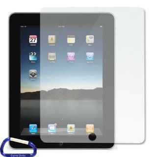 Scratch Defender Invisible Crystal Clear Screen Protector with Free Carabiner Key Chain for the Apple iPad Computers & Accessories