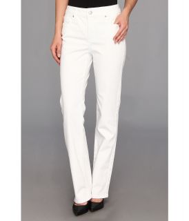 NYDJ Marilyn Straight Leg Womens Jeans (White)