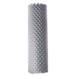 3 1/2 ft x 50 ft Galvanized Steel 11.5 Gauge Chain Link Fence Fabric