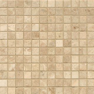 Cappuccino Marble Mosaic Polished Tiles (box Of 10 Sheets)