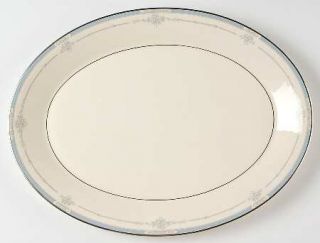 Royal Doulton Lisa 16 Oval Serving Platter, Fine China Dinnerware   Albion Shap