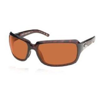 Costa Del Mar Sunglasses   Isabela  Glass / Frame Shiny Tortoise Lens Polarized Copper Wave 580 Glass Clothing