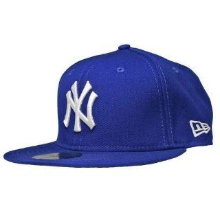New York Yankees Quik Strike 59Fifty Fitted Hat (Blue) 7  Baseball Caps  Sports & Outdoors