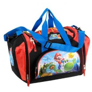 Nintendo Super Mario Galaxy 2 Mini Duffel Bag   Black/Red Sports & Outdoors