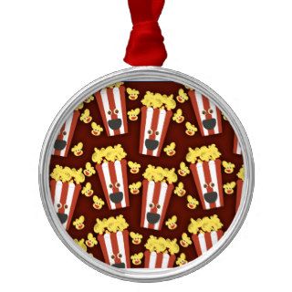 Fun and Fresh Movie Popcorn Christmas Ornament