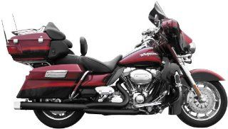 2011 Harley Davidson XL1200C Sportster 1200 Custom 21 Full System   2.50in. Baffle   Tip Compatible   Black, Manufacturer Rush Exhaust, 2 1 TIP COMPATIBLE 2.50" BLK Automotive