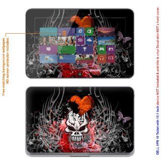 Decalrus   Protective Decal Skin skins Sticker for DELL XPS 10 Tablet with 10.1" screen (IMPORTANT Must view "IDENTIFY" image for correct model) case cover wrap XPS10tab 584 Computers & Accessories