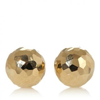 Michael Anthony Jewelry® 10K Diamond Cut Stud Earrings
