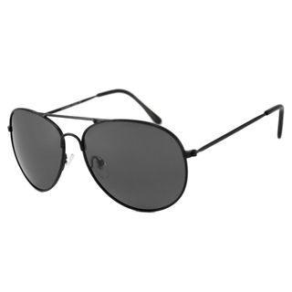 Alta Vision Mens/ Unisex Aviator Ii Black/polarized Grey Sunglasses