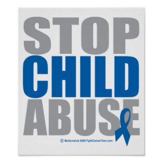 Stop Child Abuse Poster
