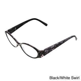 Hot Optix Womens Jeweled Oval Reading Glasses
