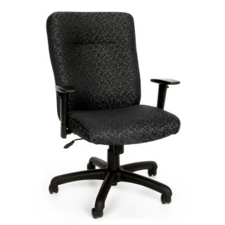 Ofm Black/grey Adjustable Office Chair
