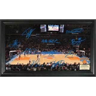 New York Knicks Signature Court Team Photo Highland Mint Basketball