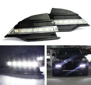 iJDMTOY OEM Fit 12 LED High Power LED Daytime Running Lights Assembly For 2013 up Ford Escape Automotive