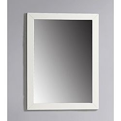 Windham 22 X 30 White Bath Vanity Decor Mirror