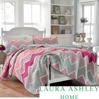 Laura Ashley Ainsley Cotton Quilt And Optional Sham Separates