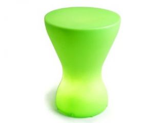 Offi Bongo Accent Lamp and Stool in Misty Green   Indoor Figurine Lamps  