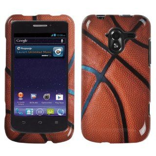 MYBAT ZTEN9120HPCIM907NP Slim and Stylish Snap On Protective Case for ZTE Avid 4G N9120   Retail Packaging   Basketball Sports Collection Cell Phones & Accessories