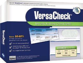 VersaCheck Security Business Check Refills, Form # 3000, Business Standard, Green Classic, 250 Sheet  Check Writers 