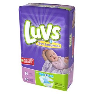 Luvs Baby Diapers Jumbo Pack Size Newborn (40 Co