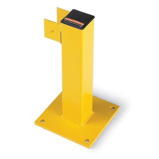 Relius Solutions Impact Resistant Protective Post   21H Single Rail Post   End Post