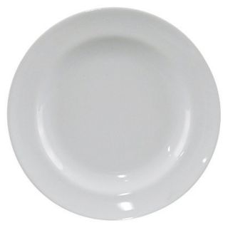 Threshold™ Round Rimmed Appetizer Plate   White