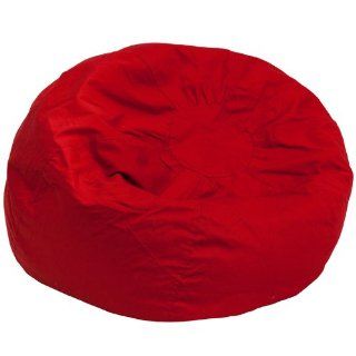 Shop Flash Furniture Solid Bean Bag Chair, Oversized, Red at the  Furniture Store