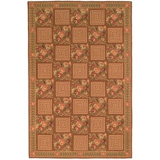 Safavieh Hand made Chelsea Country Floral Multicolor Wool Rug (39 X 59)