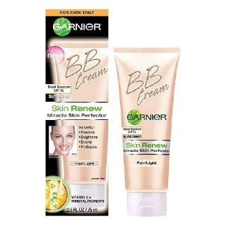 Garnier Skin Renew Miracle Skin Perfector BB Cream for Even Tone, Fair / Light 2.5 fl oz (75 ml) Health & Personal Care