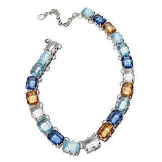R.J. Graziano "Bright and Beautiful" Stone 16 1/2" Link Necklace