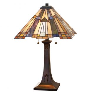 Inglenook With Valiant Bronze Finish Table Lamp