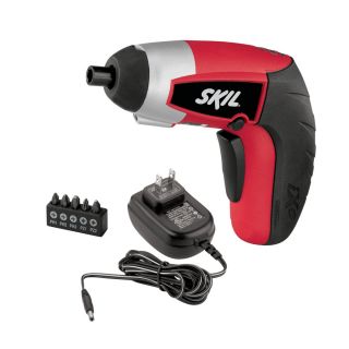 Skil 4 Volt 1/4 in Cordless Screwdriver with Soft Case