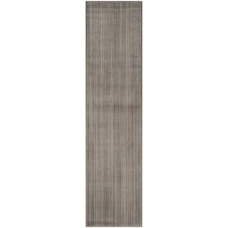 Safavieh Infinity Taupe/ Grey Polyester Rug (2 X 8)