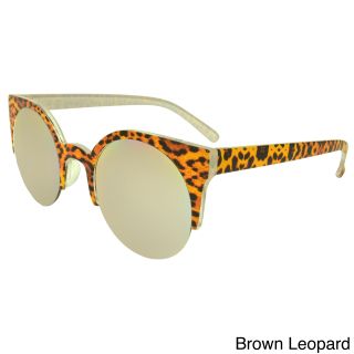 Epic Eyewear Satinwood Round Fashion Sunglasses