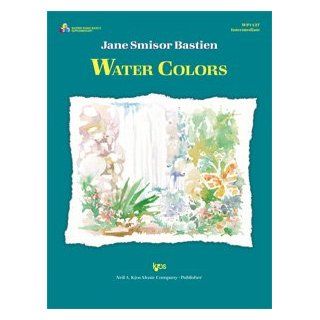 Water Colors (Piano Solo) Jane Bastien Books
