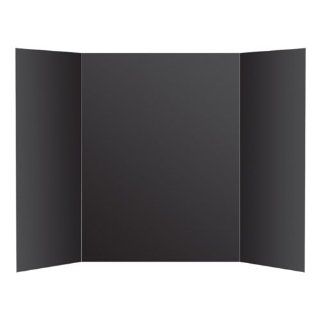 Royal Eco Brites Tri Fold Black Foam Board 36" X 48" 1/pk  Office Supplies 