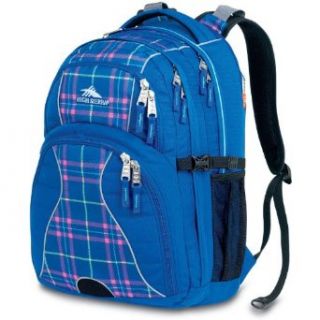 High Sierra Swerve Backpack, Royal Cobalt Plaid/Blue, 19x13x7.75 Inch Sports & Outdoors