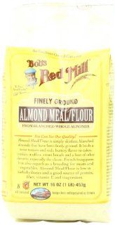 Bob's Red Mill Almond Meal/Flour, 16 Ounce Packages (Pack of 4)  Grocery & Gourmet Food