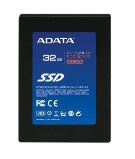 ADATA S592 32 GB SATA II Solid State Drive AS592S 32GM C (Black) Electronics