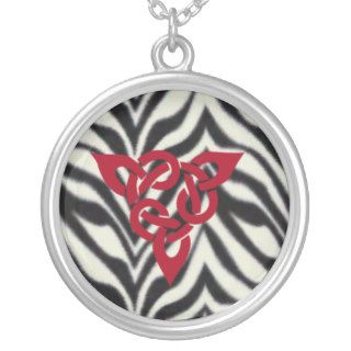 Zebra Wicca Symbol Pendants